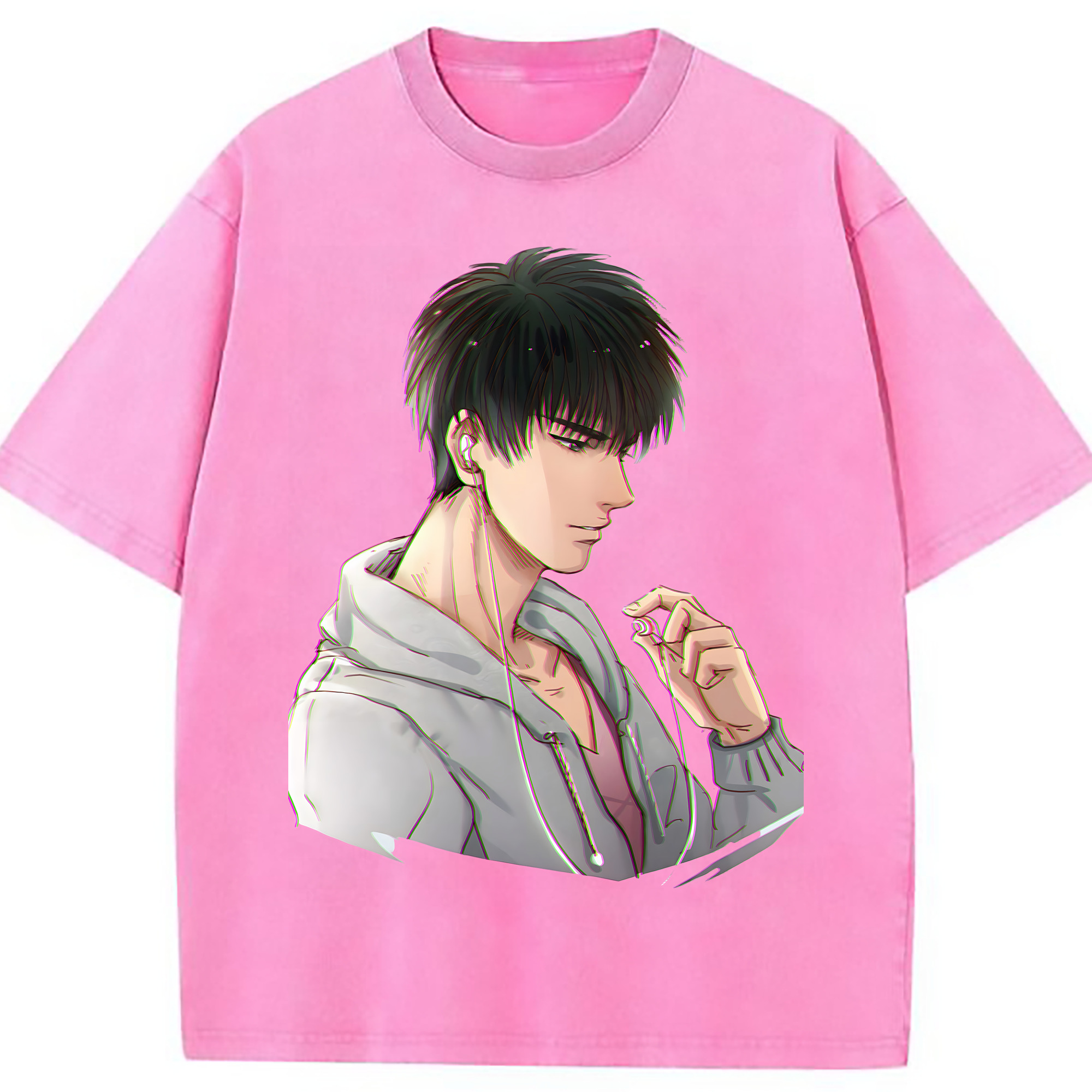 （画像用） SLAM DUNK／スラムダンク 綿100% ヴィンテージ風 半袖Tシャツ（フロントプリント）